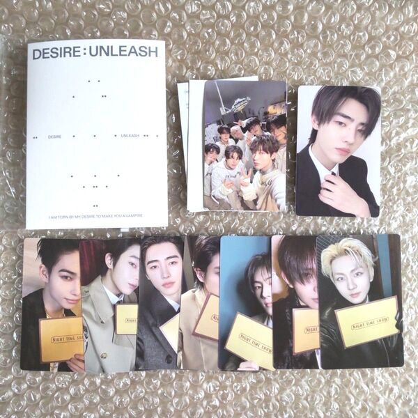 ENHYPEN ソンフン Weverse albums トレカ DESIRE UNLEASH
