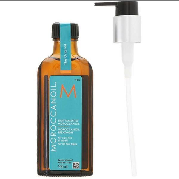 ヘアオイル モロッカンオイル トリートメント 正規品 MOROCCANOIL 100ml ポンプ付き 洗い流さないトリートメント