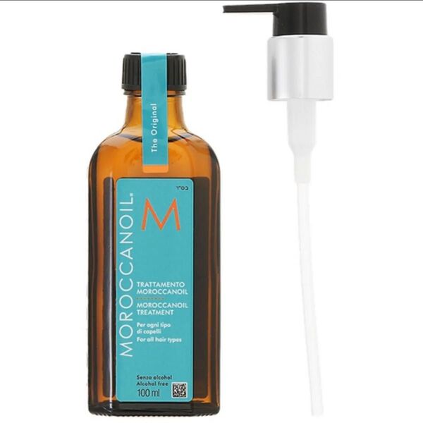 ヘアオイル モロッカンオイル トリートメント 正規品 MOROCCANOIL 100ml ポンプ付き 洗い流さないトリートメント