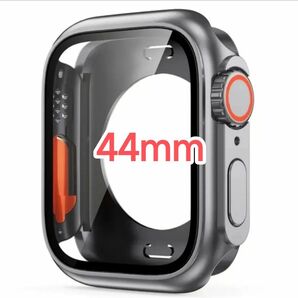 Apple Watch 44mm ウルトラ風 保護ケース ガンメタリック