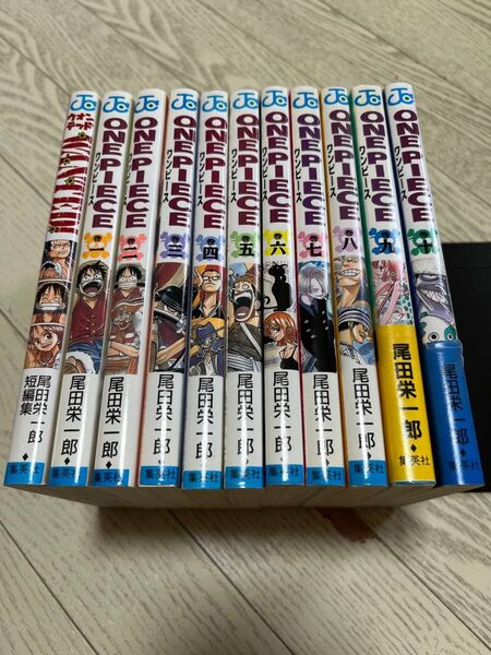 1997年発行 全初版 帯付き ワンピース 1 から 10 ウォンテッド 尾田栄一郎 ONEPIECE 初版 ジャンプ初版