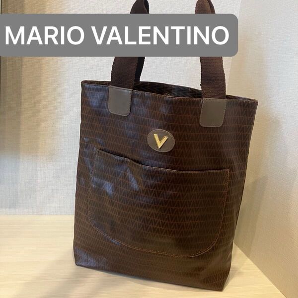 【MARIO VALENTINO】マリオバレンチノ PVCレザー トートバッグ