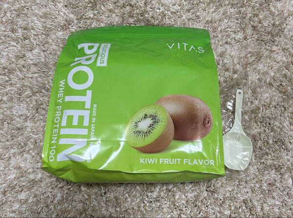 VITAS (バイタス) ホエイプロテイン100 キウイ風味 WPCプロテイン 1kg