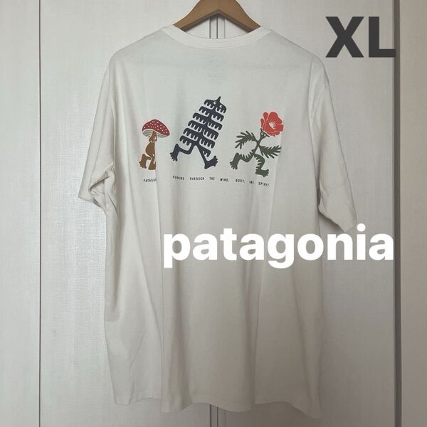 【新品】大人気完売!パタゴニア patagonia Tシャツ リサイクル素材 半袖Tシャツ USサイズ メンズXL