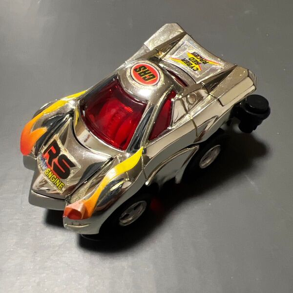 チョロQ CYBER RED RACER シルバー レトロ ミニカー おもちゃ