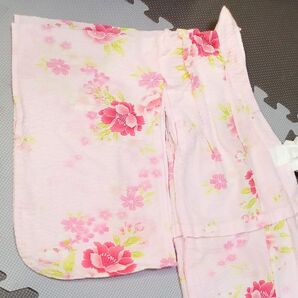 女児浴衣 120サイズ 花柄
