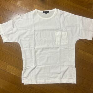 MICHEL KLEN ポケットTシャツ ホワイト