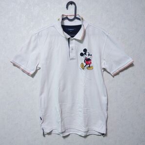 TOMMY ディズニー コラボ ミッキーマウス ポロシャツ メンズ M