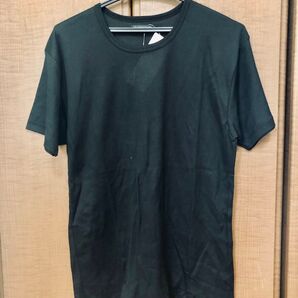 新品・未使用 コシノヒロコ クルーネックTシャツ ブラック Lサイズ メンズ