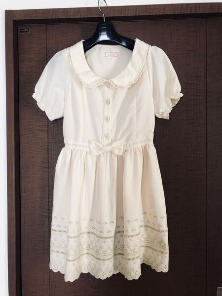 160㎝ 美品 半袖 ワンピース 女の子