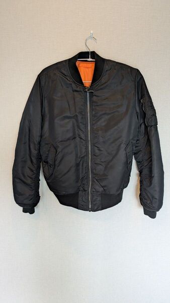ALPHA INDUSTRIES MA-1 フライトジャケット リバーシブル ブラック