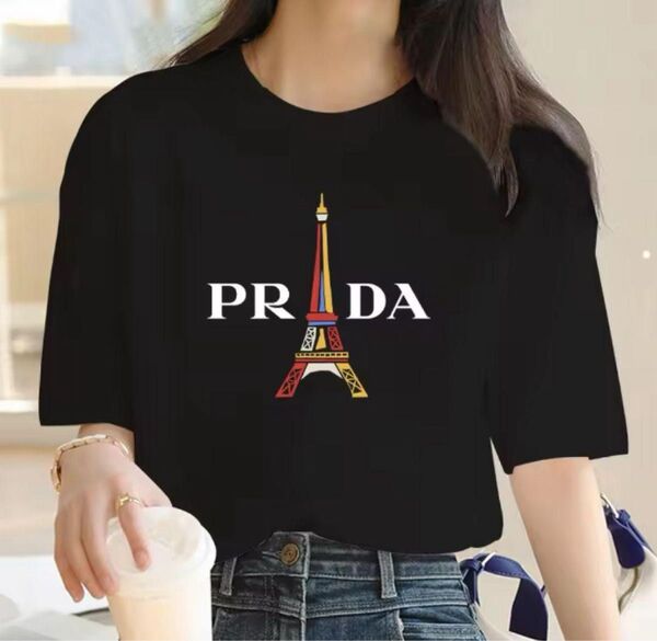ロゴTシャツ 黒