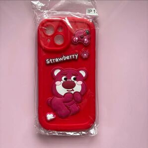 クマ キャラクター iPhoneケース iPhone15 ソフトケース ロッツォ スマホケース