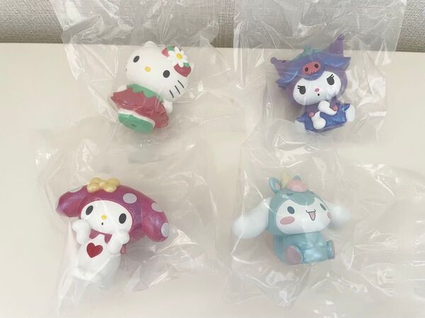 サンリオキャラクターズフレンズ3 キティ マイメロ マイメロディ クロミ シナモン シナモロール フィギュア マスコット