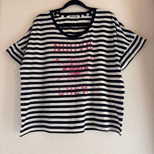 Tシャツ ボーダー柄