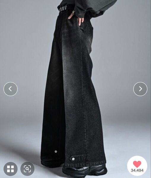 extra quality wide flare pants/エクストラクオリティワイドフレアパンツ