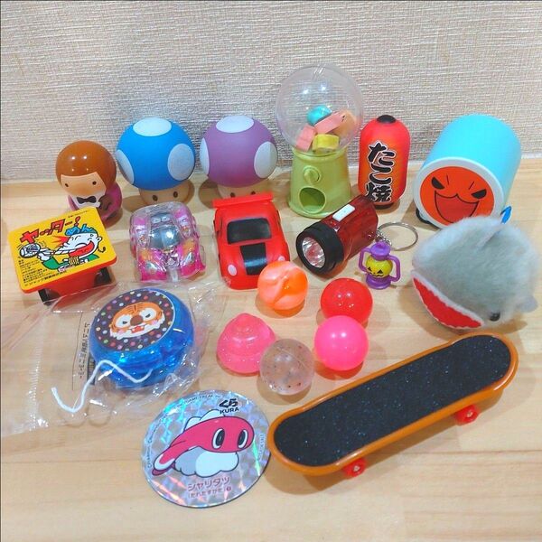 男の子 おもちゃ 20個セット スケボー ドンちゃん 車 ガチャガチャ サメ