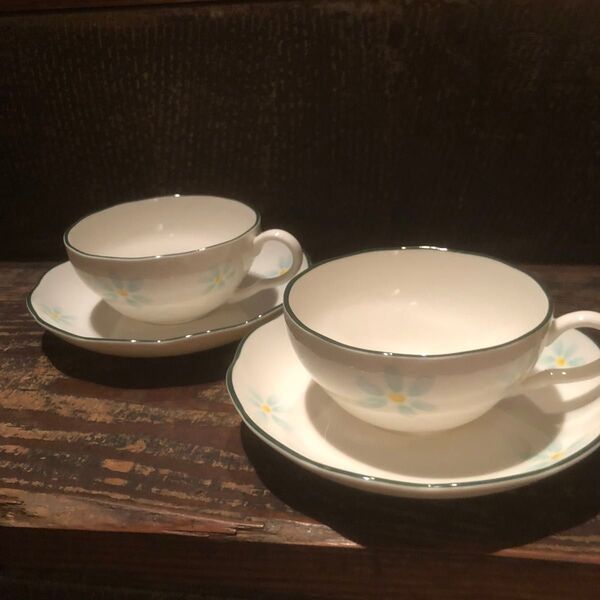 Adam&Eve アダム&イヴ アダムとイブ たち吉 ティーカップ&ソーサー 2客セット カップ ソーサー