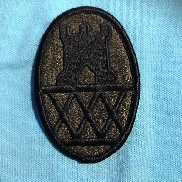 ワッペン 第30工兵旅団 刺繍ワッペン パッチ ミリタリーワッペン 橋 ブリッジ ミリタリーパッチ パッチ