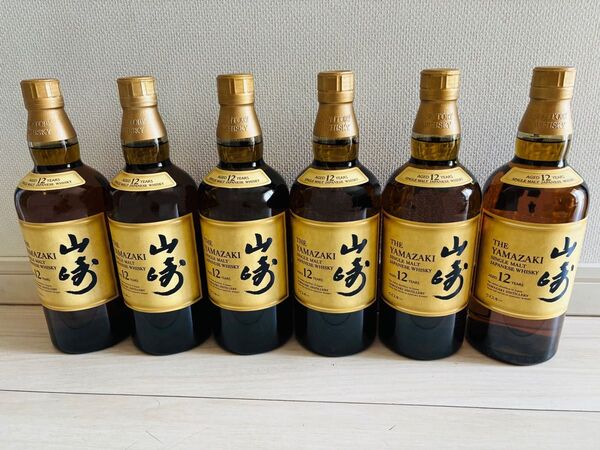 山崎12年6本セット700mlアルコール分43%★新品★ SUNTORY WHISKY サントリー ウイスキー