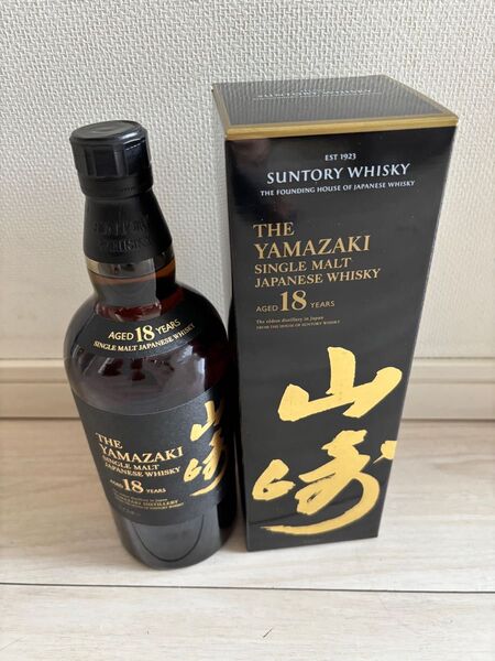 山崎18年700mlアルコール分43%サントリー ウイスキー★箱なし★
