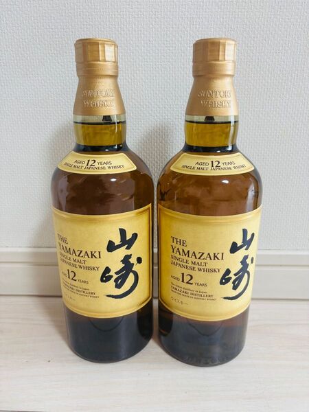 山崎12年2本セット700mlアルコール分43%SUNTORY WHISKY サントリー ウイスキー