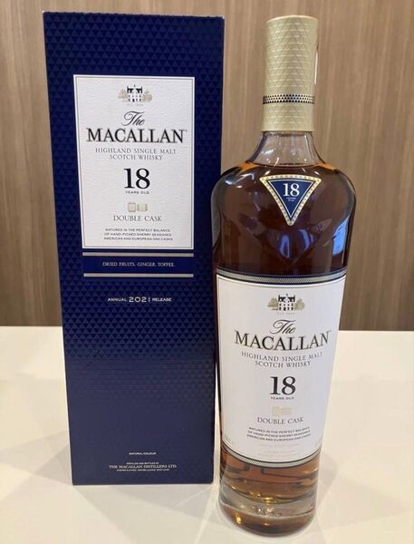MACALLAN(マッカラン) 18年 ダブルカスク 2021年700ml アルコール分43%★箱付き