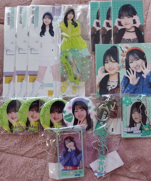 モバガチャ Juice=Juice 遠藤彩加里 アクリルスタンド アクスタ キーホルダー セット