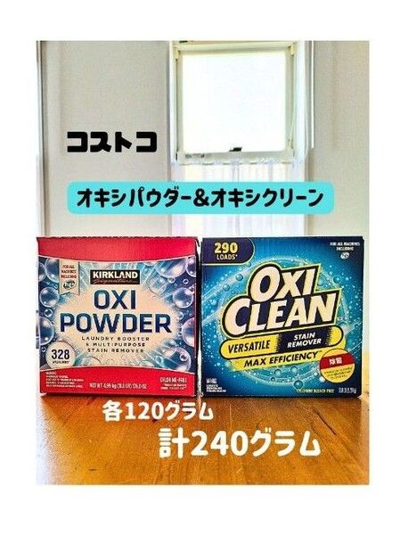 お試し コストコ★オキシクリーン&オキシパウダー