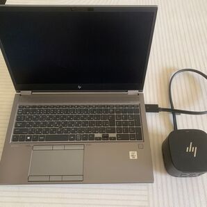 HP Zbook Fury 15 G7 i7-10850H, RTX3000 & Hp Thunderbolt G2-230W