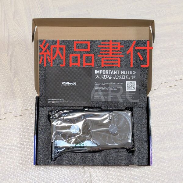 Intel ARC B580 ASRock B580 CL 12GO 納品書付