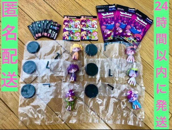 コンプリート 11点 VIRUSWEETS figure collection 甘味処 ステッカー カード フィギュア ガチャ