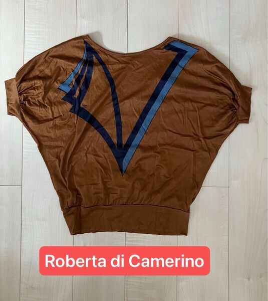 ロベルタディカメリーノ レディース 半袖Tシャツ イタリア製 M