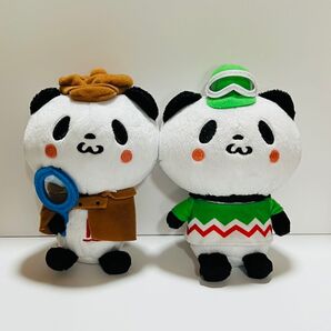 楽天パンダ ぬいぐるみ 2個 セット 楽天競馬 探偵 お買いものパンダ