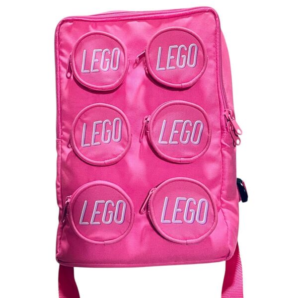 廃盤品 LEGO ピンク リュックサック バックパック レゴ ブロック デザイン レゴランド