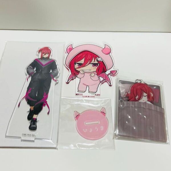 ブルーロック 千切 豹馬 3個セット アクリルスタンド ファミマ 限定 ファボテリア 等身 ミニキャラ おやすみ ストラップ