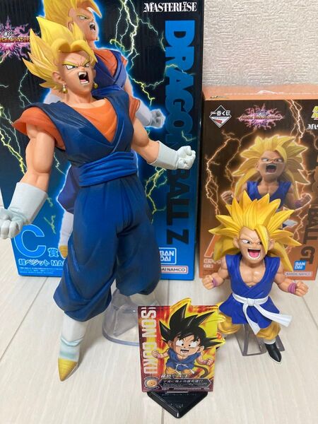 一番くじ ドラゴンボール VSオムニバスアルティメット A賞 超サイヤ人3孫悟空 C賞 超ベジット 箱付き2体セット おまけ付き