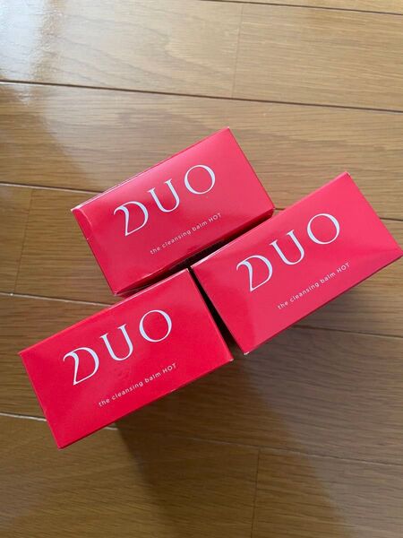 箱潰れあり 3個セット DUO デュオ ザ クレンジングバーム ホットa 本体 90g