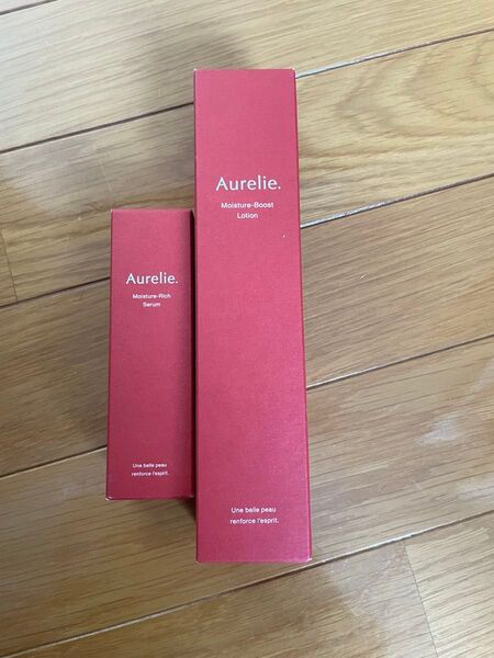 Aurelie オレリー モイスチャーブーストローション&リッチセラム セット 化粧水 美容液