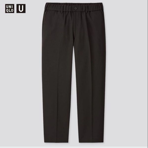 UNIQLO U ワイドフィットテーパードパンツ サイズS 68~76cm 黒