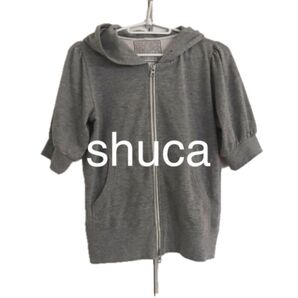 shuca 半袖パーカー グレー M