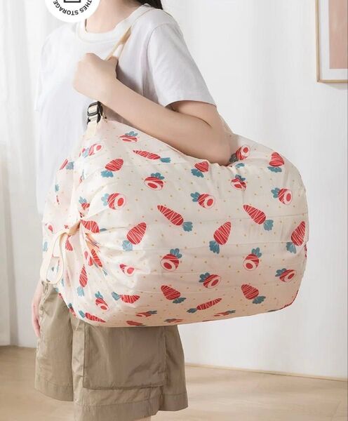 エコバッグ 簡単折りたたみ 大容量 軽量コンパクト 収納 シュパット互換 旅行 お買い物 シュパット