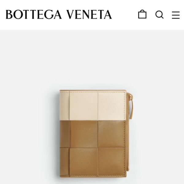 Bottega Veneta カセット スモール 二つ折りウォレット 財布 ボッテガヴェネタ