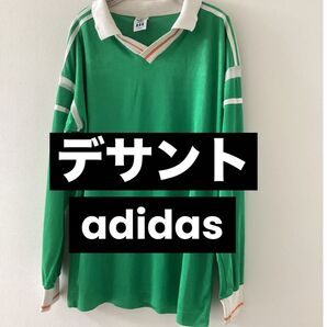 デサント アディダス adidas サッカー 古着 長袖