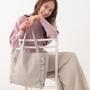 SHOO・LA・RUE (シューラルー) フリルトートバッグ