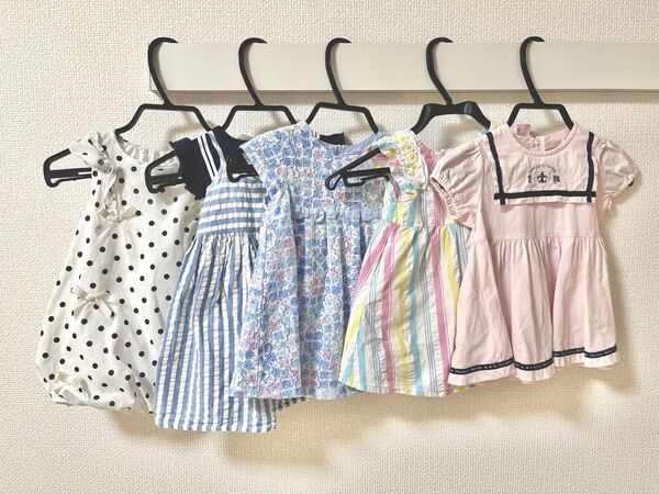 80サイズ ワンピース トップス 6点 まとめ売り