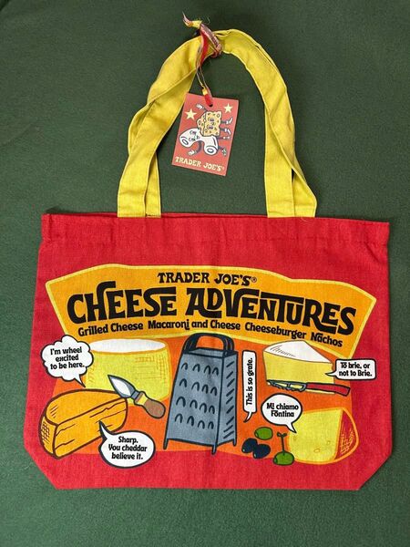 エコバッグ トレーダージョーズ Trader Joe's トートバッグ チーズ