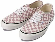 27cm● VANS ヴァンズ AUTHENTIC 44 DX オーセンティック VN0A38ENOAO 薄紫 白 チェッカーフラッグ メンズ スニーカー キャンバス MAUVE_画像1