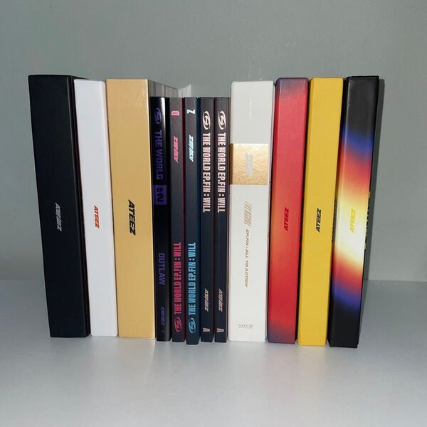 ATEEZ CD アルバム セット アチズ エイティーズ