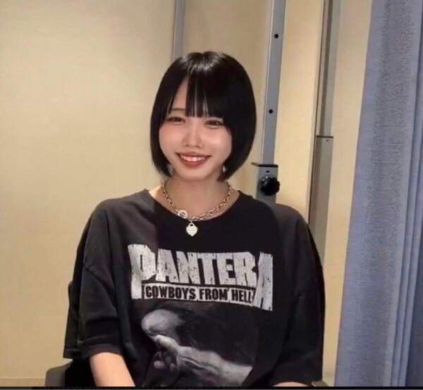 あのちゃん着用モデル pantera Tシャツ 検索 slayer metallica anthrax